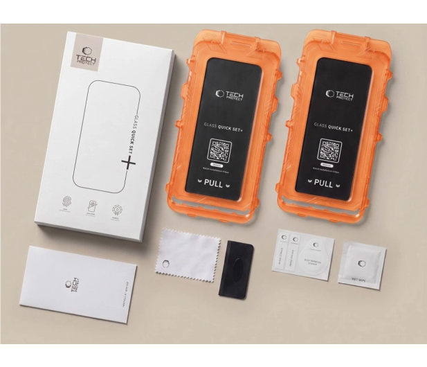 Tech-Protect Szkło Hartowane Quick Set+ 2-Pack Do Iphone 17 Pro / 18 Pro - 1586923 - zdjęcie 5
